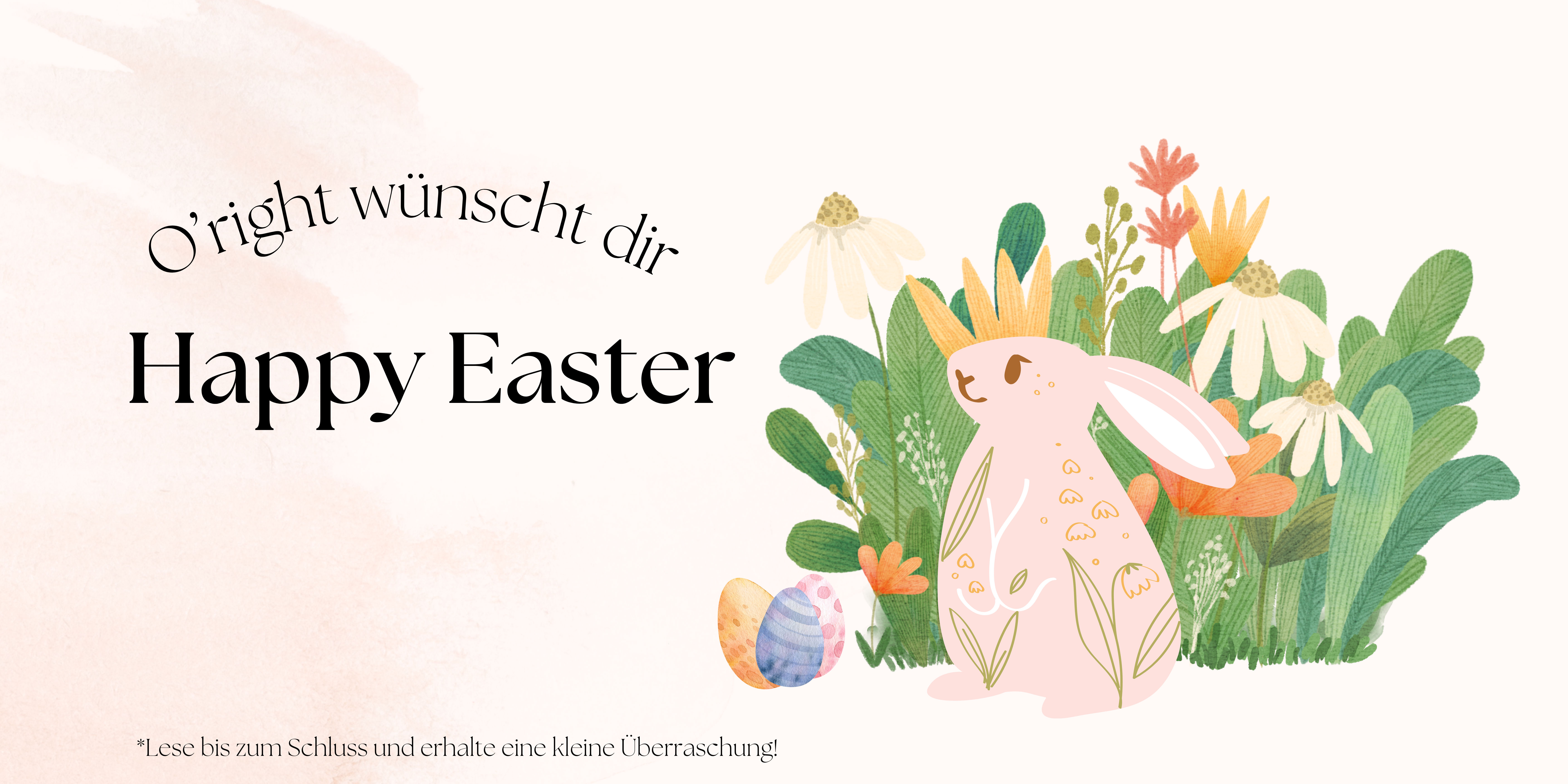 Nachhaltige Pflege zu Ostern – so schenkst du dir selbst etwas Gutes